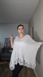 JERSEY CURVI BRILLO ENCAJE - Imagen 5