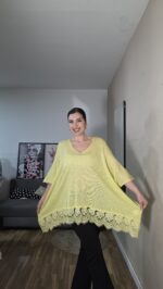 JERSEY CURVI BRILLO ENCAJE - Imagen 2