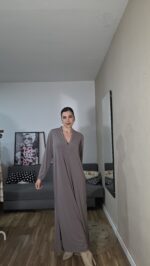 VESTIDO SEMICURVI PICO ELASTICO