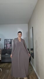 VESTIDO SEMICURVI PICO ELASTICO - Imagen 5