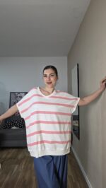 CAMISETA CURVI PICO RAYAS - Imagen 5