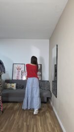 FALDA CURVI/SEMICURVI VICHY - Imagen 11