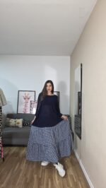 FALDA CURVI/SEMICURVI VICHY - Imagen 6