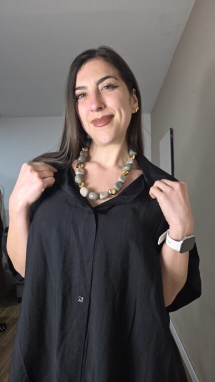 COLLAR PIEDRAS PASTEL