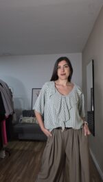 CAMISA CURVI VOLANTE VICHY - Imagen 9