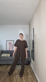 CONJUNTO SEMICURVI DRAPEADO