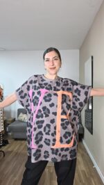 CAMISETA CURVI LEOPARDO - Imagen 2