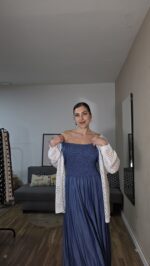 VESTIDO CURVI EFECTO DENIM - Imagen 7