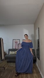 VESTIDO CURVI EFECTO DENIM