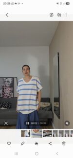 CAMISETA CURVI PICO RAYAS - Imagen 6