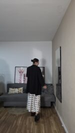 FALDA CURVI LUNARES SATEN - Imagen 11