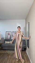 VESTIDO SEMICURVI RAYAS - Imagen 3