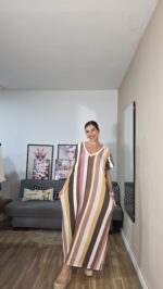 VESTIDO SEMICURVI RAYAS - Imagen 2