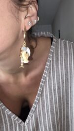 PENDIENTES ARO PEZ - Imagen 4