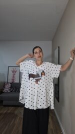 CAMISETA CURVI PERRO LUNARES - Imagen 7