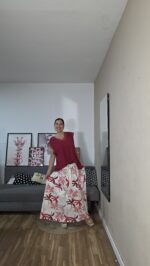 FALDA CURVI FLORES - Imagen 5