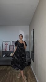 VESTIDO CURVI VOLANTE LUNARES - Imagen 5