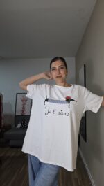 CAMISETA CURVI JE T`AIME - Imagen 3