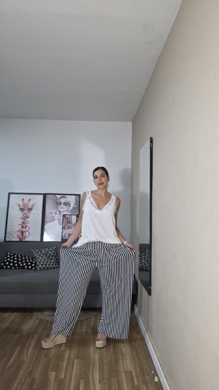 PANTALON CURVI ELASTICO RAYAS