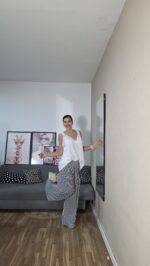 PANTALON CURVI ELASTICO RAYAS - Imagen 4