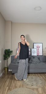 PANTALON CURVI ELASTICO RAYAS - Imagen 7