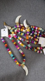 COLLAR COLMILLO MULTICOLOR