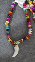 COLLAR COLMILLO MULTICOLOR - Imagen 4