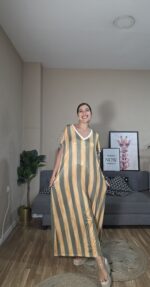 VESTIDO SEMICURVI BICOLOR - Imagen 6