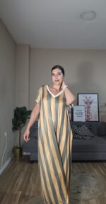 VESTIDO SEMICURVI BICOLOR - Imagen 5
