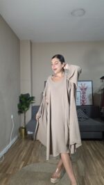 VESTIDO CURVI EVASE - Imagen 8
