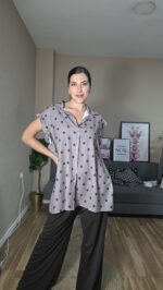 CAMISA CURVI LUNARES
