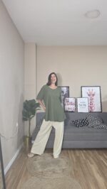 PANTALON CURVI DRAPEADO - Imagen 12