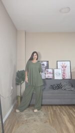 PANTALON CURVI DRAPEADO - Imagen 9