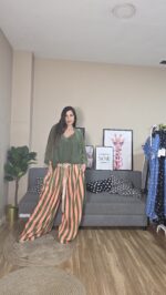 PANTALON CURVI RAYAS PASTEL - Imagen 7