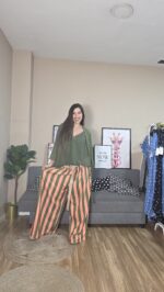 PANTALON CURVI RAYAS PASTEL - Imagen 8