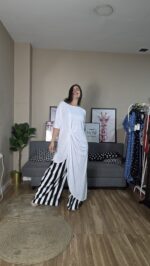 PANTALON CURVI BLANCO Y NEGRO - Imagen 5