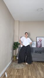 PANTALON CURVI FRUNCIDO LUNAR