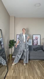 CONJUNTO T.PEQUEÑA/SEMICURVI RAYAS
