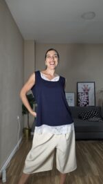 CAMISETA SEMICURVI ENCAJE - Imagen 5