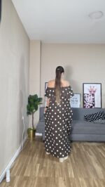 VESTIDO CURVI  LUNARES CON VOLANTE - Imagen 4