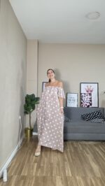 VESTIDO CURVI  LUNARES CON VOLANTE - Imagen 7