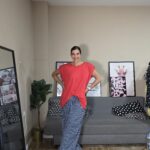 PANTALON CURVI VICHY