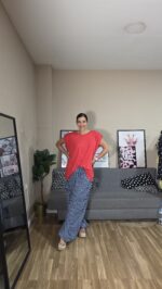 PANTALON CURVI VICHY