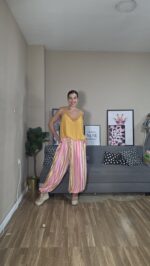 PANTALON CURVI BOMBACHO RAYAS - Imagen 6