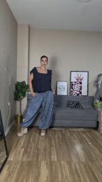 PANTALON CURVI BOMBACHO CUADROS - Imagen 4
