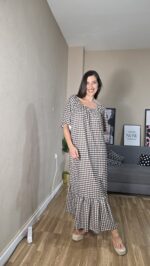 VESTIDO CURVI VICHY - Imagen 4