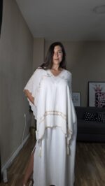 PONCHO CURVI BORDADO - Imagen 3