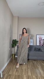 VESTIDO CURVI FRUNCIDO VICHY - Imagen 3