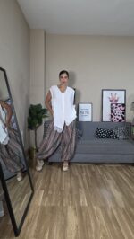PANTALON CURVI ETNICO - Imagen 9