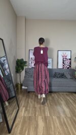 PANTALON CURVI ETNICO - Imagen 7